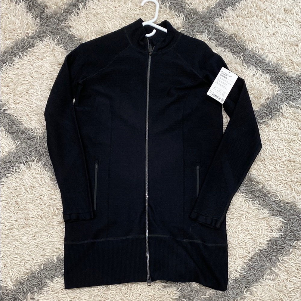 Athleta Black Full-Zip Jacket